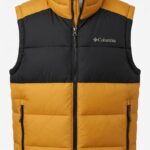 Chaleco Tecnología Puff Columbia Hombre Amarillo con Negro