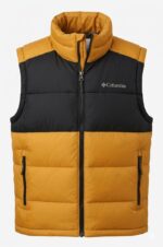 Chaleco Tecnología Puff Columbia Hombre Amarillo con Negro