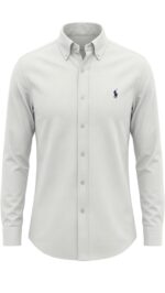 Camisa Ralph Lauren Slim Fit Caballero Blanco