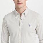 Camisa Ralph Lauren Slim Fit Caballero Blanco