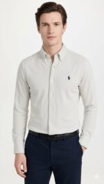 Camisa Ralph Lauren Slim Fit Caballero Blanco - Image 3