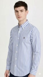 Camisa Ralph Lauren Slim Fit Caballero de rayas - Image 3