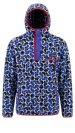 Polera Columbia Caballero Azul con Diseño