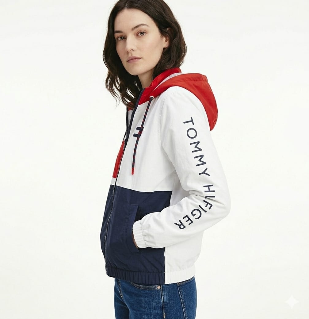 Casaca Tommy Hilfiger Dama Blanca - Image 4