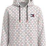 Casaca Cortaviento Tommy Hilfiger Dama Blanca