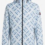 Casaca Impermeable Tommy Hilfiger Caballero Blanca