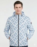 Casaca Impermeable Tommy Hilfiger Caballero Blanca - Image 2
