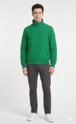Casaca Impermeable Tommy Hilfiger Caballero Verde - Image 4