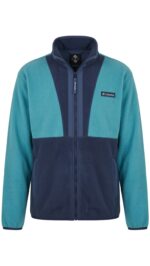 Casaca Columbia Caballero Azul con Turquesa