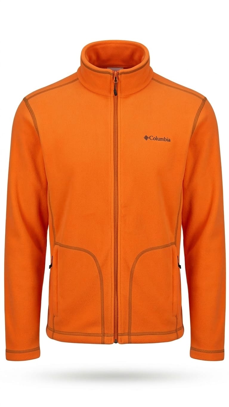 casaca-polar-columbia-naranja-hombre Casaca Columbia Caballero Naranja - Image 1