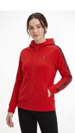 Casaca Tommy Hilfiger Rojo Dama - Image 2