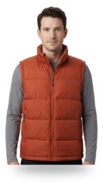Chaleco Tecnología Puff Columbia Hombre Naranja - Image 2