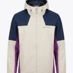 Casaca Columbia Impermeable Caballero Crema