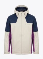 Casaca Columbia Impermeable Caballero Crema