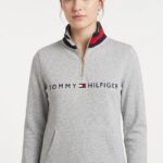 Polera Tommy Hilfiger Dama Gris