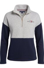 Casaca Tommy Hilfiger Dama Gris y Azul