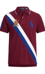 Polo Camisero Ralph Lauren Caballero Vino