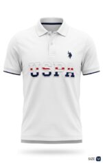 Polo Camisero US POLO Caballero Blanco