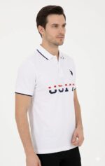 Polo Camisero US POLO Caballero Blanco - Image 3