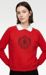 Chompa Tommy Hilfiger Dama Rojo - Image 2