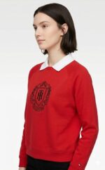 Chompa Tommy Hilfiger Dama Rojo - Image 3