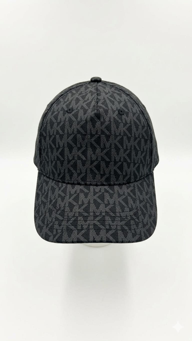 gorra-michael-kors-negra-monograma Gorra Michael Kors - Image 1