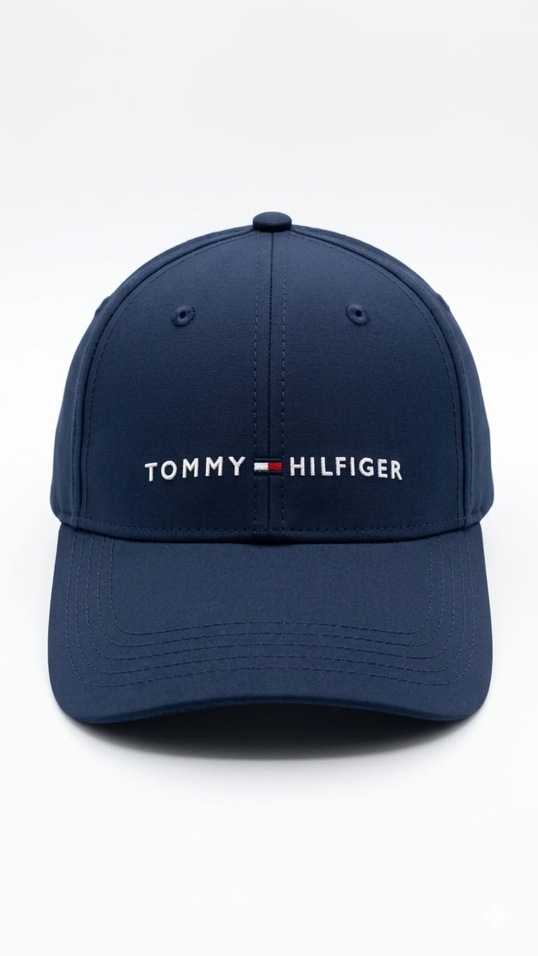 gorra-tommy-hilfiger-azul-letras Gorra Tommy Hilfiger - Image 1