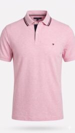 Polo Camisero Rosa Tommy Hilfiger Caballero