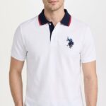 Polo Camisero Blanco US Polo Caballero