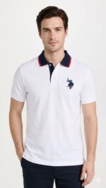 Polo Camisero Blanco US Polo Caballero - Image 2