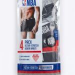Boxers NBA Hombre Pack de 4 Stretch