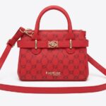 Bolso Bebe Los Angeles Rojo Satchel