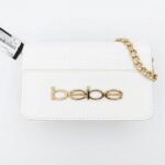 Bolso Bebe Blanco Crossbody Cadena