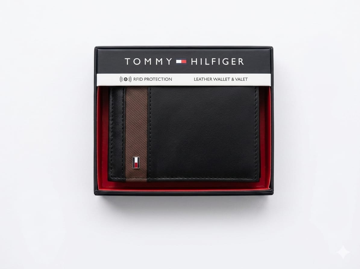 WhatsApp Image 2026-05-24 at 2.53.18 PM Billetera Tommy Hilfiger Negro - Image 1