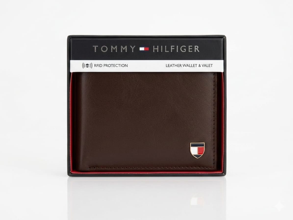 WhatsApp Image 2026-05-24 at 2.53.20 PM (2) Billetera Tommy Hilfiger Marrón - Image 1