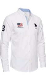 Camisa US Polo Caballero Manga Larga