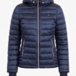 Casaca Tommy Hilfiger Packable High Shine Puffer Azul