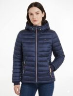 Casaca Tommy Hilfiger Packable High Shine Puffer Azul - Image 2