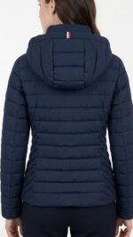 Casaca Tommy Hilfiger Packable Down High Shine Puffer Azul - Image 5