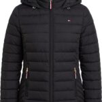 Casaca Tommy Hilfiger Packable Down High Shine Puffer Negra
