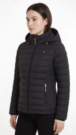 Casaca Tommy Hilfiger Packable Down High Shine Puffer Negra - Image 3