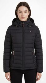 Casaca Tommy Hilfiger Packable Down High Shine Puffer Negra - Image 2