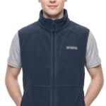 Chaleco Polar Columbia Hombre Azul
