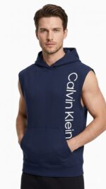 Sudadera Calvin Klein Azul de Caballero - Image 2