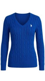 Sweater US Polo Dama Azul