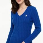 Sweater US Polo Dama Azul
