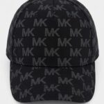 Gorra Michael Kors Negra Monograma