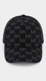 Gorra Michael Kors Negra Monograma