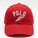 Gorra Ralph Lauren Roja Polo