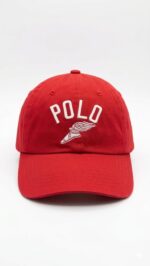 Gorra Ralph Lauren Roja Polo